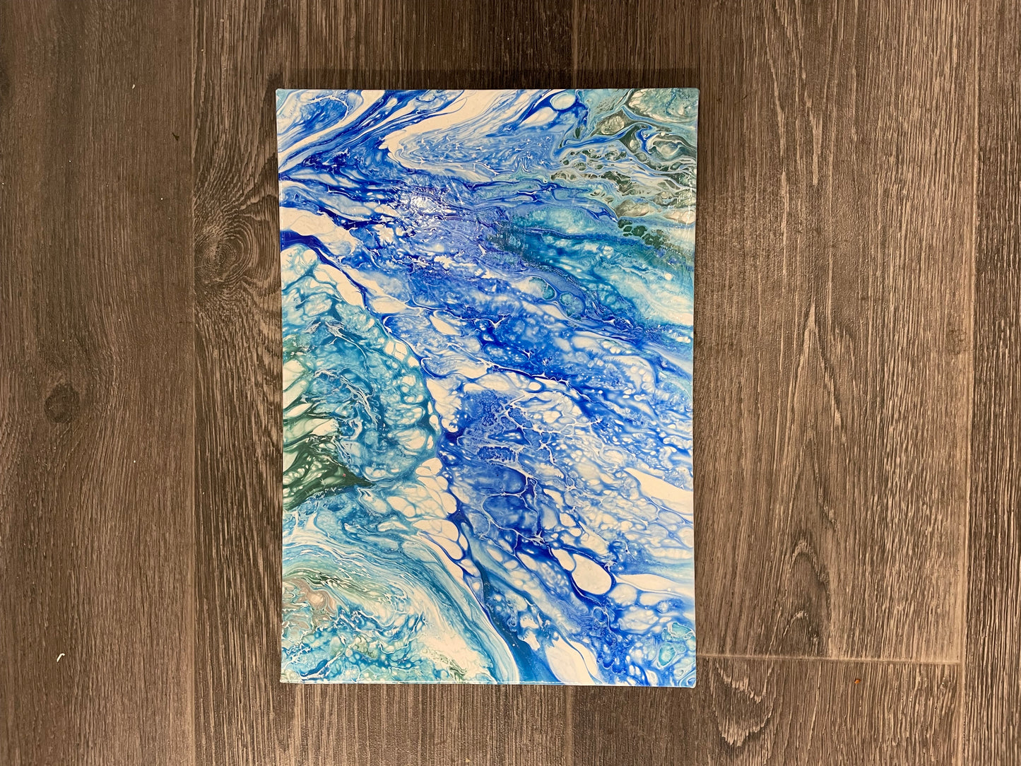 Original Fluid Acrylic Pour Art