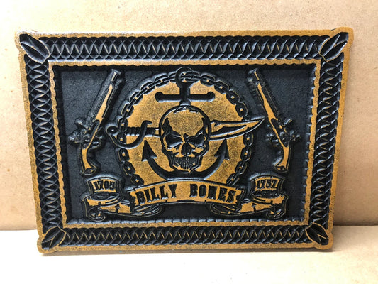 Billy Bones Pirate Skull Wall Art