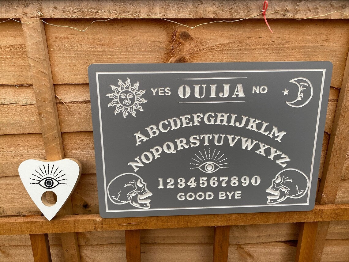 Classic Ouija Spirit Board - choice of grey or white