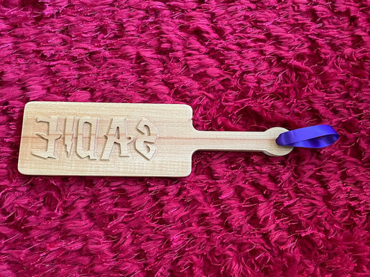 BDSM Spanking Paddle - Personalized