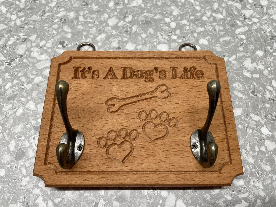 Double Dog Lead Holder