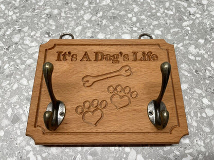 Double Dog Lead Holder