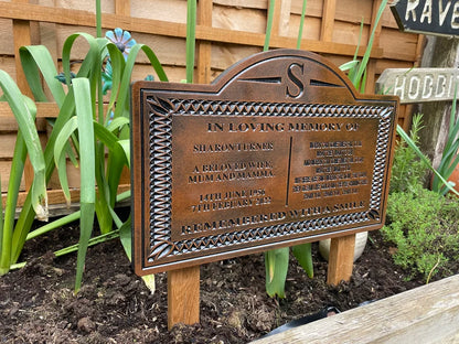 Personalized Memorial Plaque