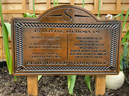 Personalized Memorial Plaque